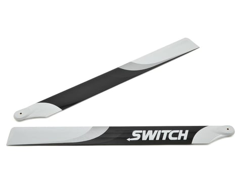 Switch Blades 423mm Premium Carbon Fiber Rotor Blade Set (Flybarless)
