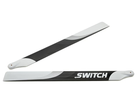 Switch Blades 503mm Premium Carbon Fiber Rotor Blade Set (Flybarless)