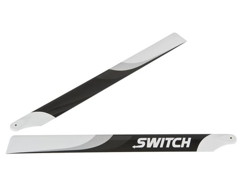 Switch Blades 623mm Premium Carbon Fiber Rotor Blade Set (Flybarless)