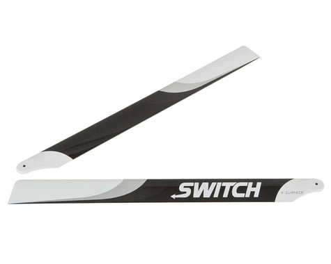Switch Blades 713mm Premium Carbon Fiber Rotor Blade Set (B-Surface)