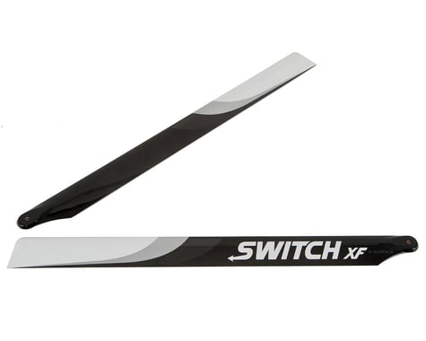 Switch Blades 713mm XF Premium Carbon Fiber Rotor Blade Set (B-Surface)