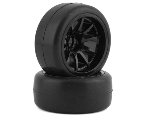 Sweep F1 Pre-Mounted Front Rubber Tires (Black) (2) (Soft)