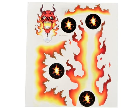 Spaz Stix Exterior Decal Sheet (Devil Fire)