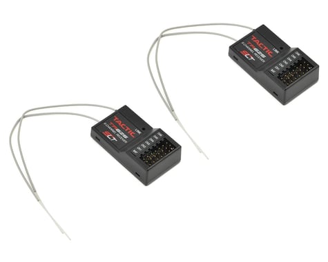 Tactic TR625 6-Channel 2.4GHz SLT Twin Antenna Receiver 2-Pack