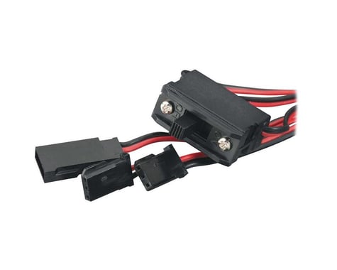 Tactic Switch Harness with Charge Plug (Futaba J)