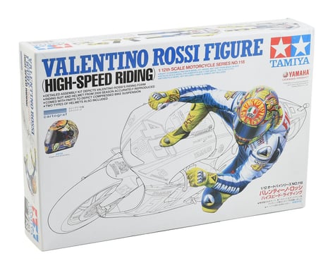 Tamiya Valentino Rossi High Speed 1/12 Rider Figure