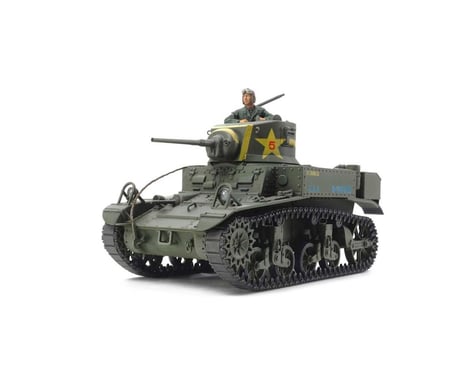Tamiya 1/35 U.S. M3 Stuart Light Tank Model Kit (Late Production)