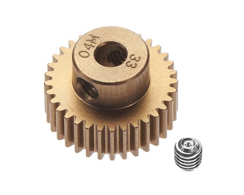 Tamiya 04 Module Pinion Gear 33T Hard Coated Aluminum