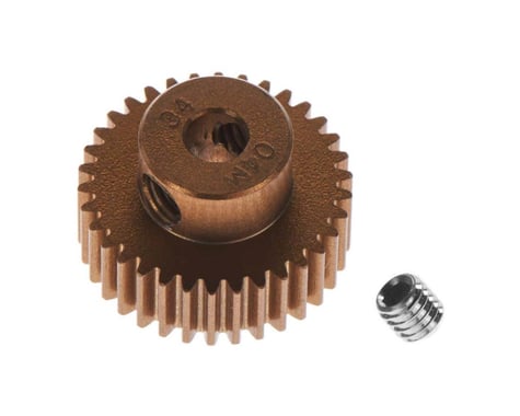 Tamiya 04 Module Pinion Gear 34T Hard Coated Aluminum