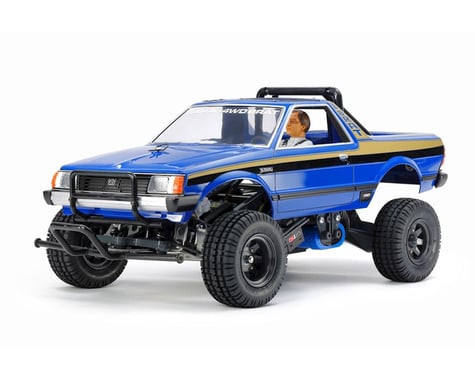 Tamiya Subaru Brat Limited Edition 1/10 Off-Road 2WD Pick-Up Truck Kit (Blue)