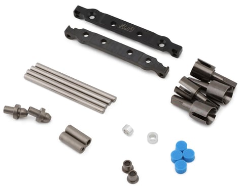 Tamiya TT-02 Steel Suspension Mount Set (Type-S)