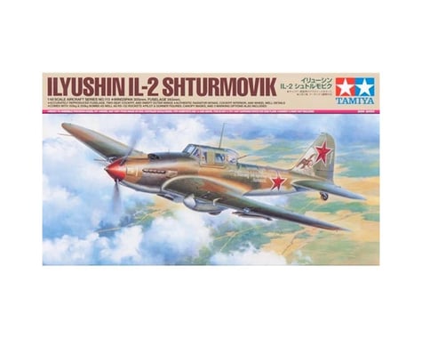 Tamiya 1/48 Ilyushin IL-2 Shturmovik Airplane Model Kit