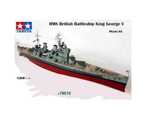 Tamiya 1/350 British King George V Battleship Model Kit