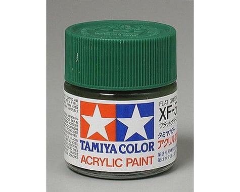 Tamiya XF-5 Flat Green Acrylic Paint (23ml)