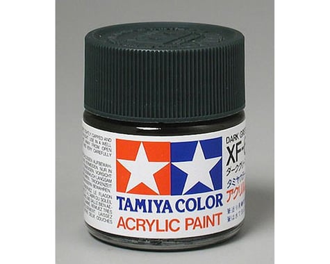 Tamiya XF-61 Flat Dark Green Acrylic Paint (23ml)