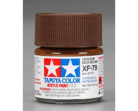 Tamiya XF-79 Flat Deck Brown Acrylic Paint (10ml)