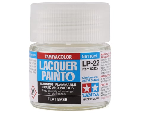 Tamiya LP-22 Flat Base Lacquer Paint (10ml)