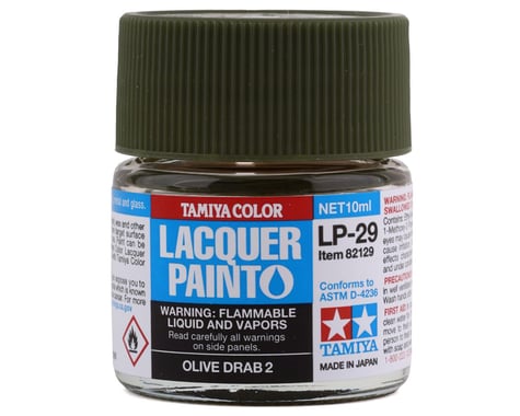 Tamiya LP-29 Olive Drab 2 Lacquer Paint (10ml)