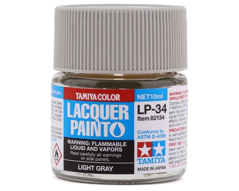 Tamiya LP-34 Light Grey Lacquer Paint (10ml)