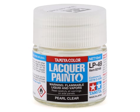 Tamiya LP-49 Pearl Clear Lacquer Paint (10ml)