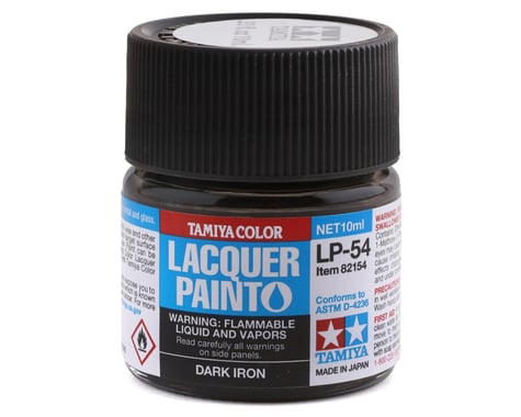 Tamiya LP-54 Dark Iron Lacquer Paint (10ml)