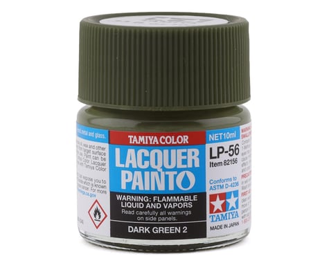 Tamiya LP-56 Dark Green 2 Lacquer Paint (10ml)