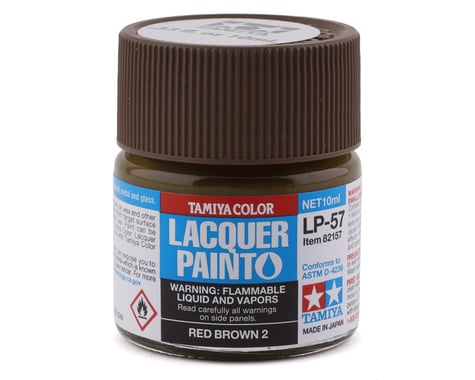 Tamiya LP-57 Red Brown 2 Lacquer Paint (10ml)