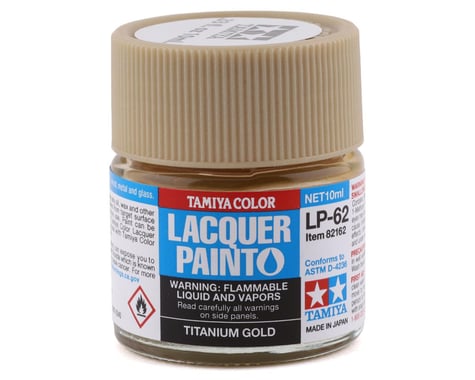Tamiya LP-62 Titanium Gold Lacquer Paint (10ml)