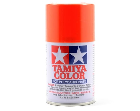 SCRATCH & DENT: Tamiya PS-7 Orange Lexan Spray Paint (3oz)
