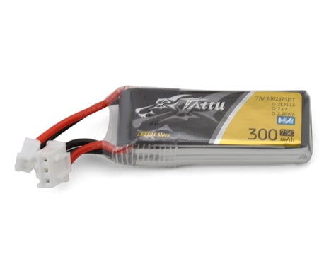 Tattu 2S 75C LiHV Battery (7.6V/300mAh) w/JST-PHR Plug