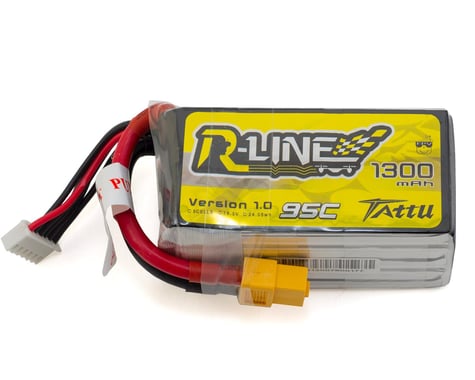 Tattu "RLine" 5s LiPo Battery 95C (18.5V/1300mAh)