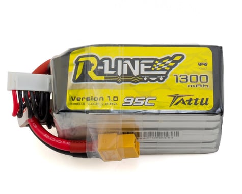 Tattu "RLine" 6s LiPo Battery 95C (22.2V/1300mAh)
