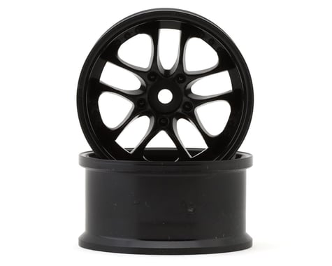 Topline SSR Agle Minerva 5-Split Spoke Drift Wheels (Black) (2) (8mm Offset)