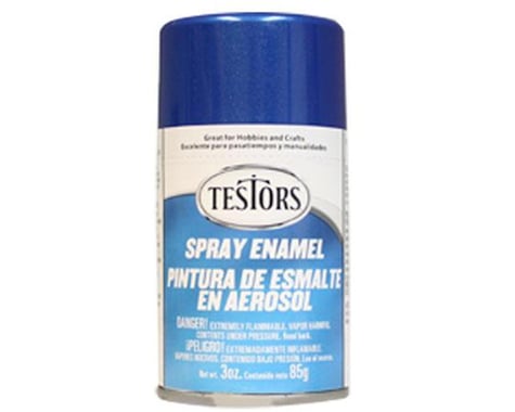 Testors Spray 3 oz Artic Blue Enamel