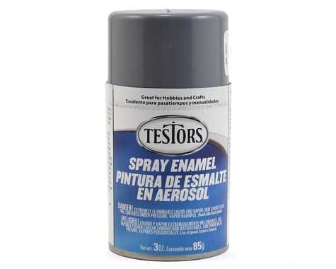 Testors Spray 3 oz Gray