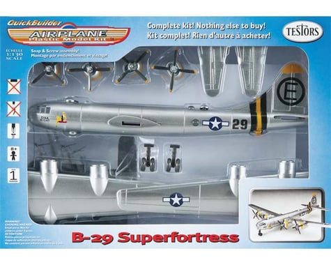 Testors 1/130 B-29 Silver