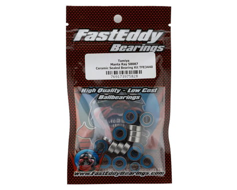 FastEddy Tamiya Manta Ray Ceramic Rubber Sealed Bearing Kit