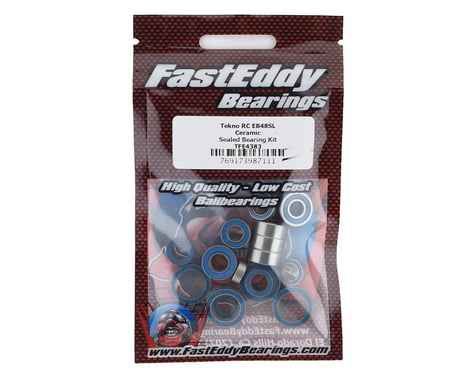 FastEddy Tekno RC EB48SL Ceramic Rubber Sealed Bearing Kit