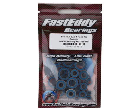 FastEddy Losi TLR 22X-4 Race Kit Ceramic Sealed Bearing Kit