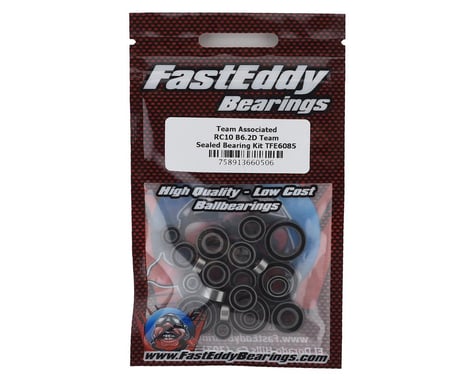 FastEddy Associated RC10 B6.2D Team Sealed Bearing Kit