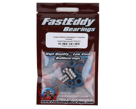 FastEddy Custom Works Intimidator 7 Gearbox Ceramic Sealed Bearing Kit
