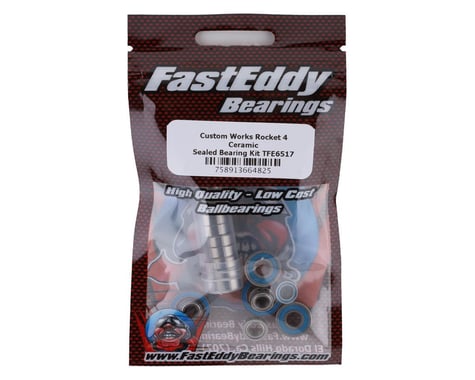 FastEddy Custom Works Rocket 4 Ceramic Sealed Bearing Kit