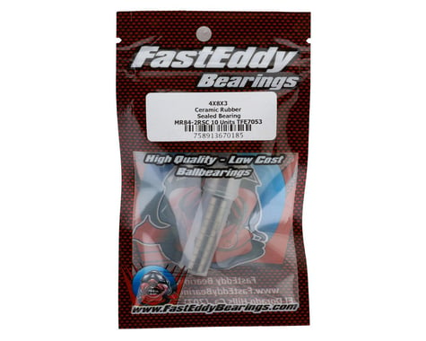 FastEddy 4x8x3mm Ceramic Sealed Ball Bearings (10)