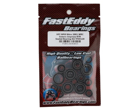 FastEddy HPI WR8 Nitro 2001 WRC Subaru Impreza RTR Sealed Ball Bearing Kit