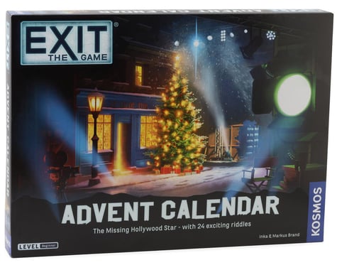 Thames & Kosmos EXIT: The Game: Advent Calendar Set (The Missing Hollywood Star)