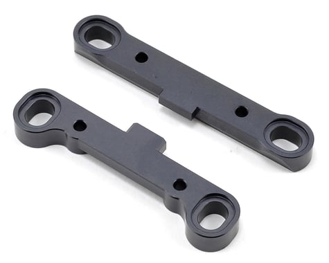 Tekno RC Rear CNC Adjustable Hinge Pin Brace Set (Gun Metal) (2)