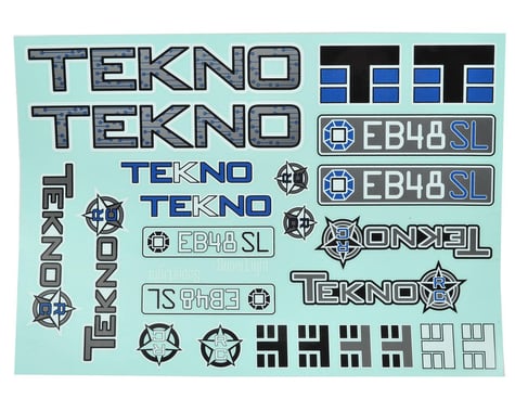 Tekno RC EB48SL Decal Sheet