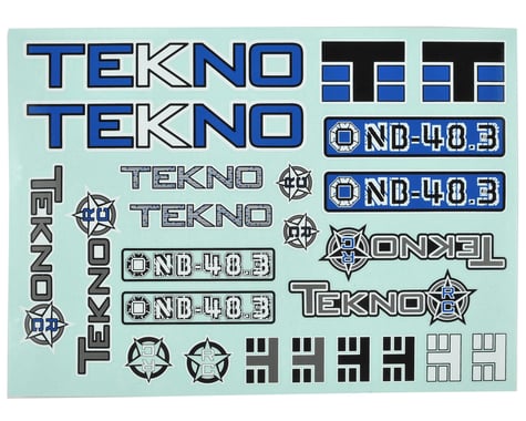 Tekno RC NB48.3 Decal Sheet