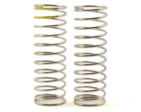 Tekno RC Low Frequency 70mm Rear Shock Spring Set (Yellow - 2.56lb/in)