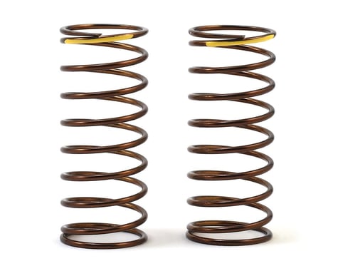 Tekno RC 50mm Front Shock Spring Set (Yellow - 4.00lb/in) (1.4x9.375)